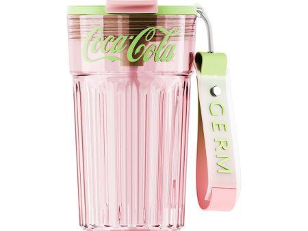 GERM x Coca Cola Tritan Travel Mug 450ml - Lime Pink Online Hot Sale