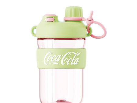 GERM x Coca Cola Tritan Water Bottle 650ml - Baby Lime Pink Fashion