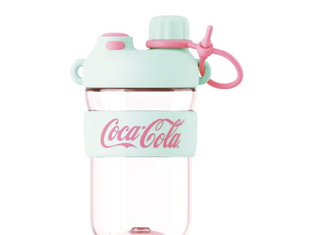 GERM x Coca Cola Tritan Water Bottle 650ml - Baby Blue on Sale