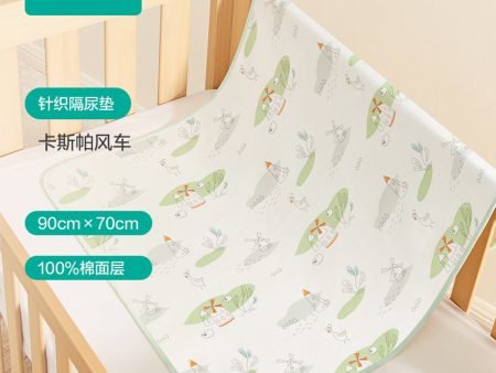 Purcotton Baby Cotton Waterproof Pad 90cm x 70cm - Windmill on Sale