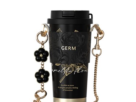 GERM Camelia Blossom Vacuum Flask 500ml - Black Online Hot Sale