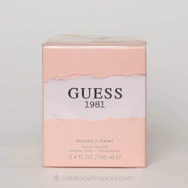 GUESS 1981 BY GUESS EAU DE TOILETTE MUJER 100ML Online Sale