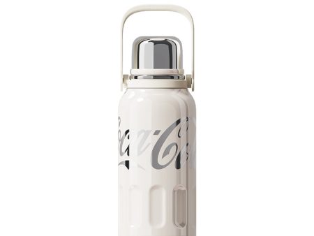 GERM x Coca Cola Vacuum Flask with handle 1200ml - White For Cheap