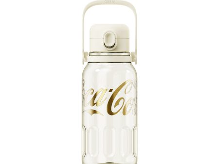 GERM x Coca Cola Summer Tritan Sports Bottle 1250ml - White Online