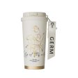 GERM Lily of the Valley Floral Vacuum Flask 500ml - White Discount