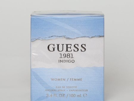 GUESS 1981 INDIGO BY GUESS EAU DE TOILETTE MUJER 100ML Online now