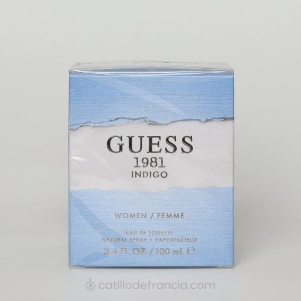 GUESS 1981 INDIGO BY GUESS EAU DE TOILETTE MUJER 100ML Online now