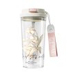 GERM Lily of The Valley Tritan Water Bottle 520ml - Pink For Discount