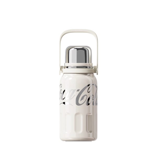 GERM x Coca Cola Vacuum Flask with handle and strap 800ml - White Supply