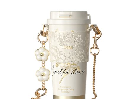 GERM Camelia Blossom Vacuum Flask 500ml - White Online now