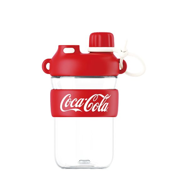 GERM x Coca Cola Tritan Water Bottle 650ml - Classic Red Online now