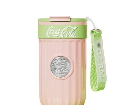 GERM x Coca Cola Classic Travel Mug 500ml - Pink For Sale