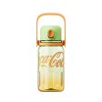 GERM x Coca Cola Sporty Tritan Water Bottle with Handle 1250ml - Orange Cyan Gradient Online Sale