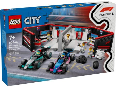 LEGO City: F1® Garage & Mercedes-AMG & Alpine Cars (60444) Hot on Sale