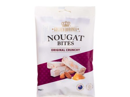 Golden Boronia Nougats 100G - Original Crunchy (Bundle of 2 - New Packaging) For Discount