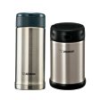 ZOJIRUSHI 0.35l Stainless Steel Vacuum Mug + 0.5L Stainless Steel Food Jar - Stainless Steel Cheap