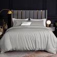 KINGSFORD Serenity Bedset 2000TC 100% Bamboo (Single Super Single Queen King) - Grey on Sale