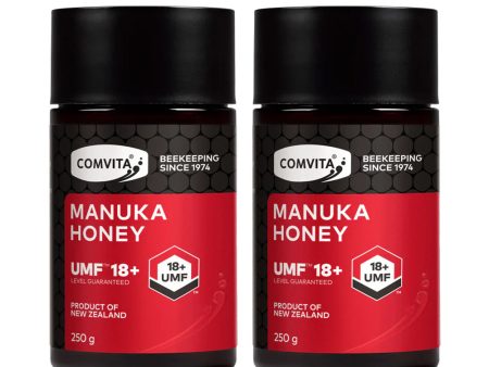 COMVITA UMF 18+ Manuka Honey 250g - Bundle of 2 For Sale