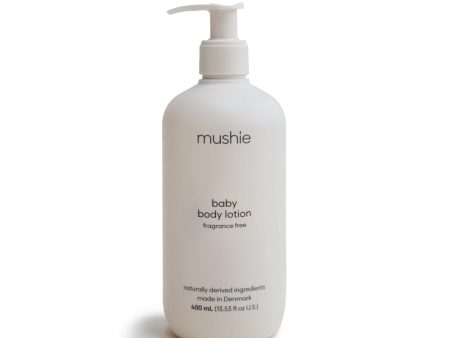 mushie Baby Body Lotion Fragrance Free 400ml Online now