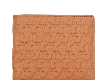 Hechter Leather Wallet - Tan For Discount