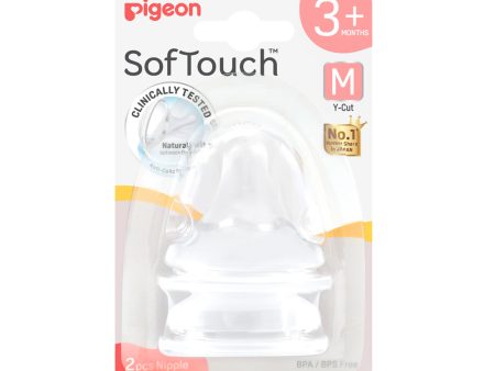 Pigeon Softouch Nipple 2-Pc M For Discount