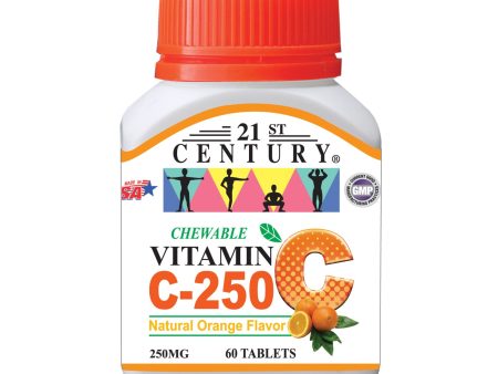 21ST CENTURY Chewable Vitamin C-250 250 mg 100 Tablets For Discount