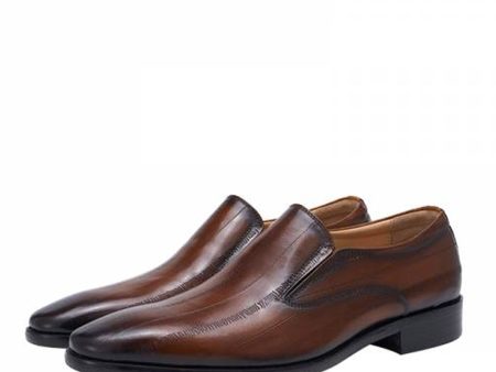 Everbest Leather Shoes - Brown Sale