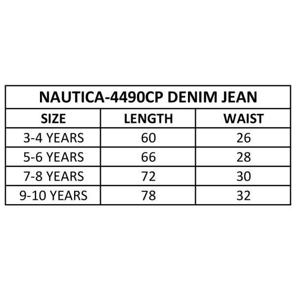 Nautica Denim Jean - Denim (NAUTICA-4490DENIM) Hot on Sale