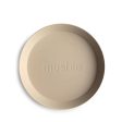 mushie Round Dinnerware Plates Set of 2 - Vanilla Discount