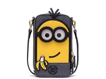 FION Minions Kevin and Banana Mobile Phone Bag   Shoulder Bag   Crossbody Bag Fashion