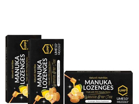 Nature s Nutrition Manuka Lozenges (Bundle of 3) Online now