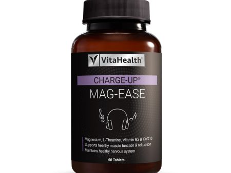 VitaHealth Charge-Up Mag-Ease 60 Tablets Hot on Sale