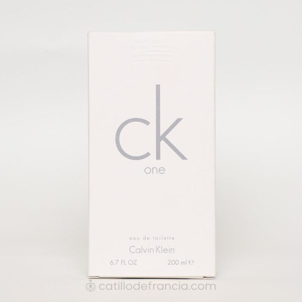 CK ONE BY CALVIN KLEIN EAU DE TOILETTE UNISEX 200ML on Sale