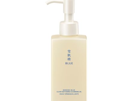 KOSE SEKKISEI BLUE Clear Softening Cleansing Oil 130ml For Cheap