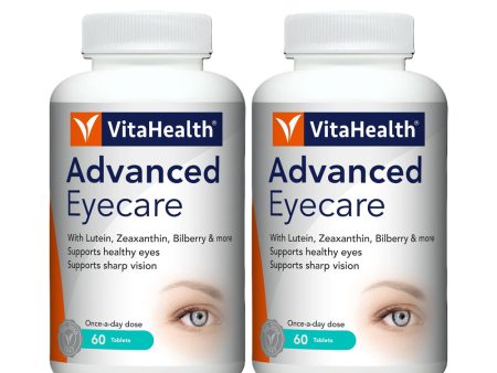 VitaHealth Advanced Eyecare 60 Tablets - Bundle of 2 Fashion