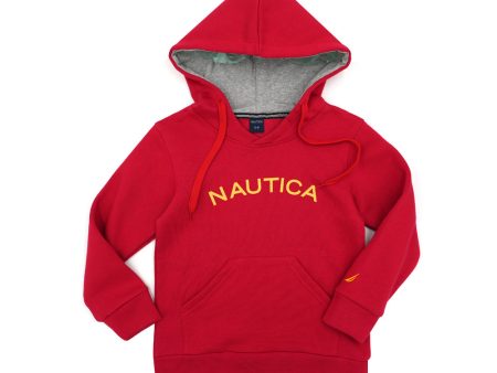 Nautica Boys  Hoodie Jacket - Red (4490JK) on Sale