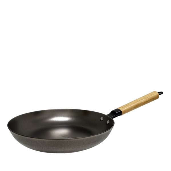 La gourmet Nitrigan Cast-Iron 20cm Frypan + 32cm Open Wok (LGMCWCI-367488+347688) Supply