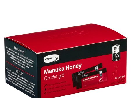 COMVITA UMF 5+ Manuka Honey 12 Sachets x 10g - Bundle of 2 For Cheap