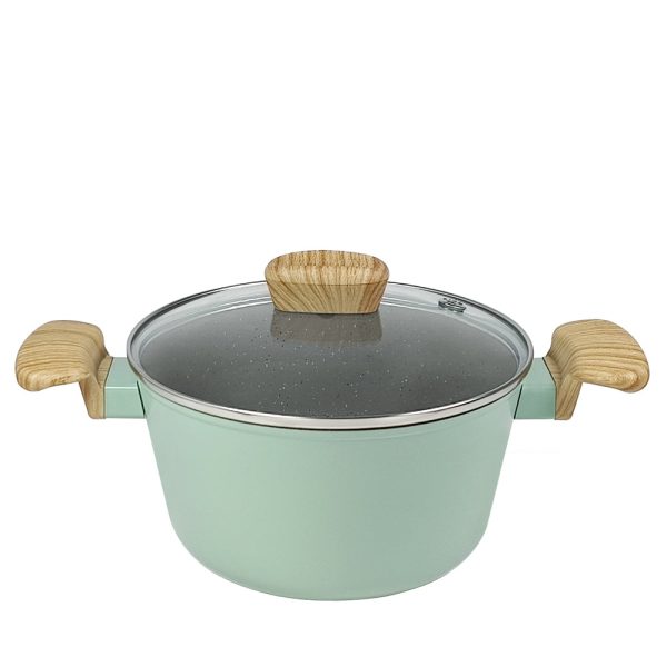 Neoflam Nature Casserole 24cm with Glass Lid For Sale