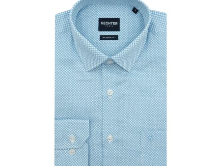 Hechter Long-Sleeved Shirt - Light Blue Cheap