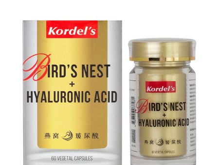 Kordel s Bird Nest + Hyaluronic Acid 60 Vegetal Capsules Sale