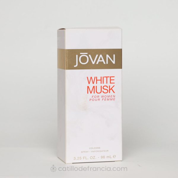 JOVAN WHITE MUSK BY COTY EAU DE COLONIA MUJER 96ML on Sale