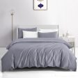 KINGSFORD Unity Bedset 2000TC 100% Cotton Sateen (Single Super Single Queen King) - Purple Online now