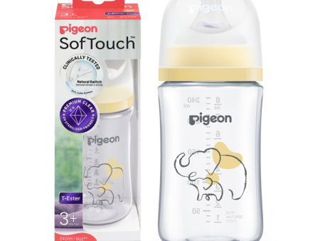 Pigeon Softouch Bpp Nursing Bottle T-Ester 240ML Elephant Fashion