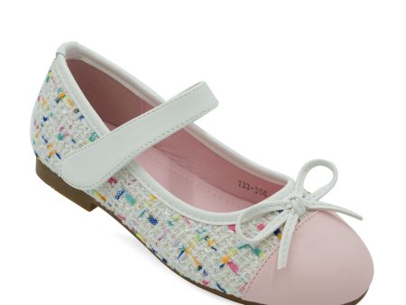 NONO Kids Mary Jane Shoes - Pink (133-306) For Discount