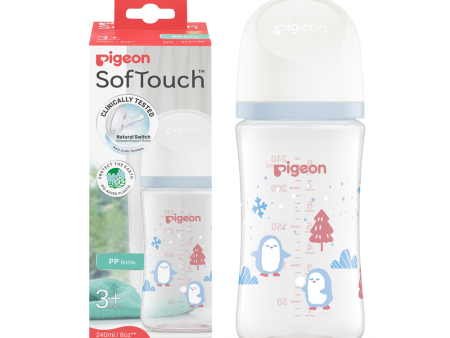 Pigeon Softouch Bpp Nursing Bottle PP 240ML Winter For Discount