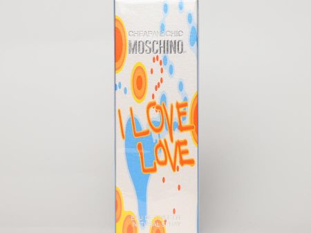 I LOVE LOVE BY MOSCHINO EAU DE TOILETTE MUJER 100ML on Sale