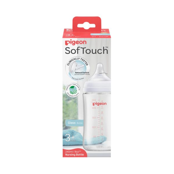 Pigeon Softouch Bpp Nursing Bottle PP Glass 240ML Fashion