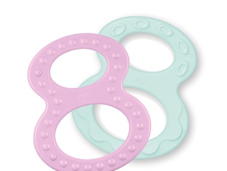 NUK Teething Ring  8  - Pink For Cheap