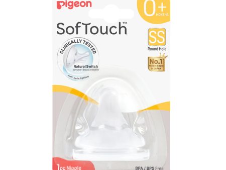 Pigeon Softouch Nipple 1-Pc SS on Sale